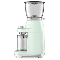 MOULIN A CAFE SMEG PEM 150w 12t 350g 8fn Vert Eau CGF 01 PGEU