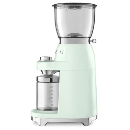 MOULIN A CAFE SMEG PEM 150w 12t 350g 8fn Vert Eau CGF 01 PGEU
