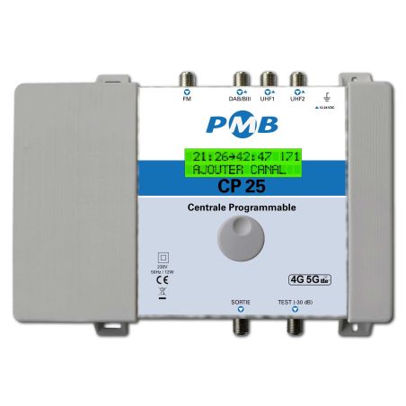 CENTRALES PROGRAMMABLES PMB Centrale Program 4e-fmdab2u CP 25