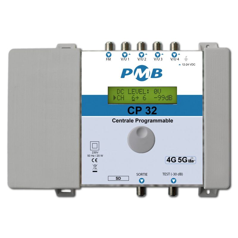 CENTRALES PROGRAMMABLES PMB Centrale Prog Fm4uv 50canaux CP 32
