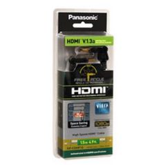 CABLES PERI HDMI PANASONIC BRUN Cable Hdmi Angle Libre 1 3a 1, RPCDHF 15 EK