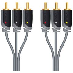 CABLE AUDIO SINOX 3 RCA M - 3 RCA M 2 0M SXV 5302