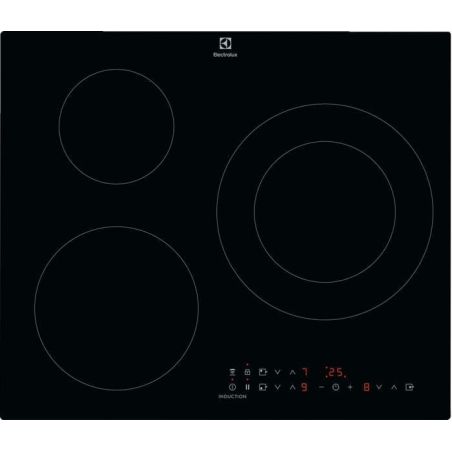 TABLE A INDUCTION ELECTROLUX ENCASTRABLE 3ind 60cm 7,35kw H2h Cdes Sens MIT 60336 C