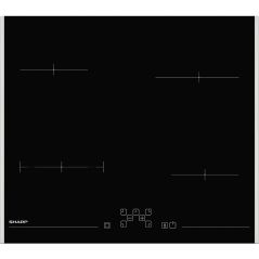 TABLE VITRO SHARP 4foyers Dt2 Flex 60cm 5,9kw Cd KH6V08FT0K