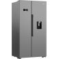 REFRIGERATEUR AMERICAIN BEKO MENAGER 576l 364+212 H180l91 Eauglace GN163241DXBN