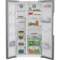 REFRIGERATEUR AMERICAIN BEKO MENAGER 576l 364+212 H180l91 Eauglace GN163241DXBN
