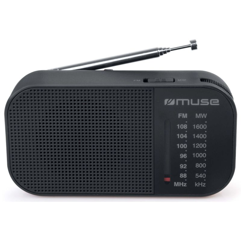 RADIO MUSE Portable Tuner Analog Fmmw No M025R