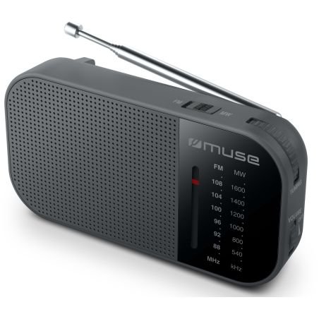 RADIO MUSE Portable Tuner Analog Fmmw No M025R