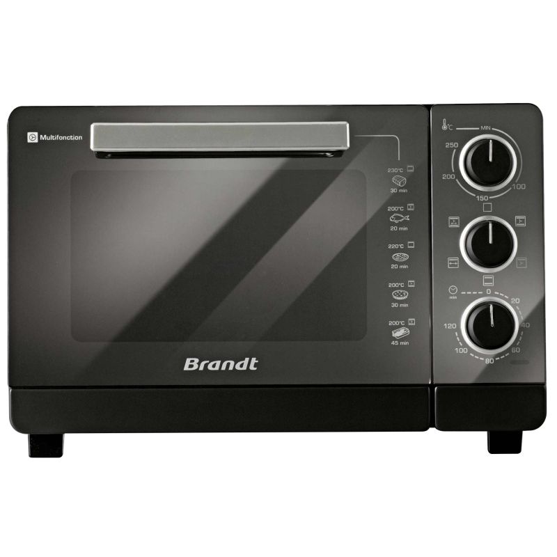 MINIFOUR ET ROTISSOIRE BRANDT PEM 40l Mf 2100w Manuel Therm Noir FC405MI