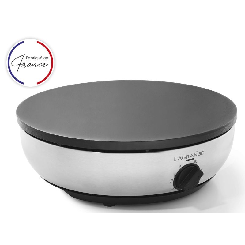 CREPIERE ELECTRIQUE LAGRANGE Crepiere Pro 40cm 3000w Inox 209003