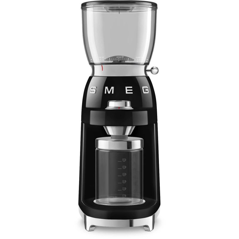 MOULIN A CAFE SMEG PEM 150w 350g 8fn 30broyages Noir CGF11BLEU