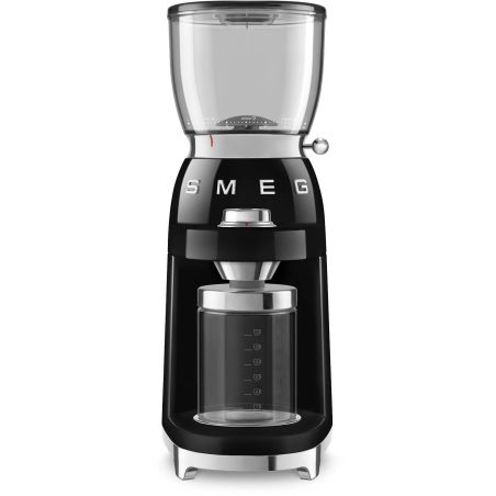 MOULIN A CAFE SMEG PEM 150w 350g 8fn 30broyages Noir CGF11BLEU