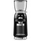 MOULIN A CAFE SMEG PEM 150w 350g 8fn 30broyages Noir CGF11BLEU