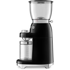 MOULIN A CAFE SMEG PEM 150w 350g 8fn 30broyages Noir CGF11BLEU