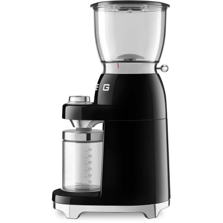 MOULIN A CAFE SMEG PEM 150w 350g 8fn 30broyages Noir CGF11BLEU