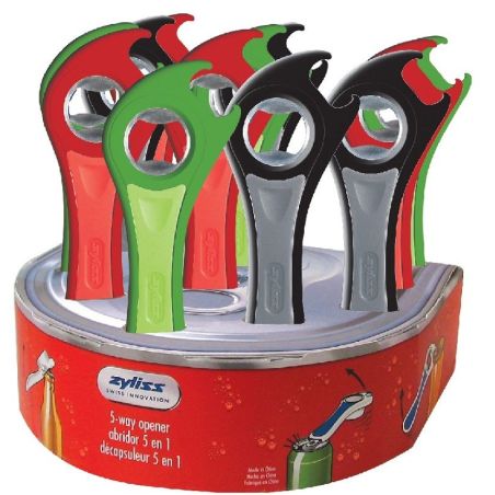 USTENSILES DE CUISINE ZYLISS Display 12 Decapsuleurs 5 En 1 ZE 71533