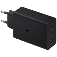 CHARGEUR SECTEUR GSM SAMSUNG TELEPHONE Chargsect 65w Nr 2xusb-c 1usb EP-T6530NBEGEU