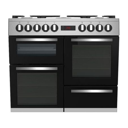 PIANO CUISSON DESSUS GAZ BEKO MENAGER 100x60 6gaz+1wok 2fours+1gril PF335325DX