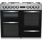 PIANO CUISSON DESSUS GAZ BEKO MENAGER 100x60 6gaz+1wok 2fours+1gril PF335325DX