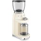 MOULIN A CAFE SMEG PEM 150w 350g 8fn 30broyages Creme CGF11CREU