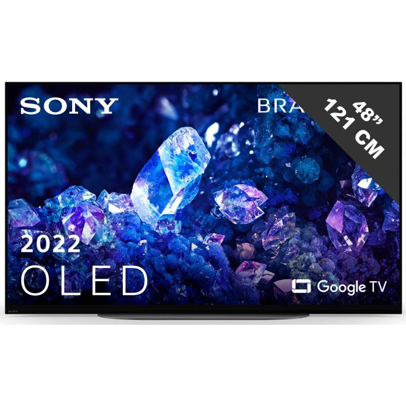 TELEVISEUR OLED SONY BRUN 4K UHD OLED 121 Xr 100hz Googl XR48A90KAEP