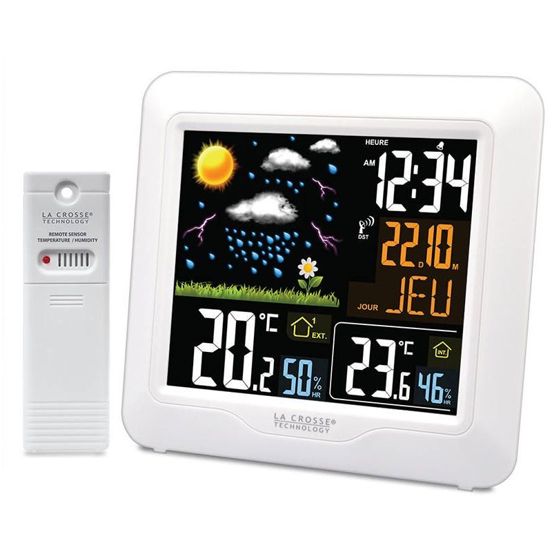 CENTRALE METEO LA CROSSE TECHNOLOGY Station Meteo Radio-pilotee Lc WS6820-WI
