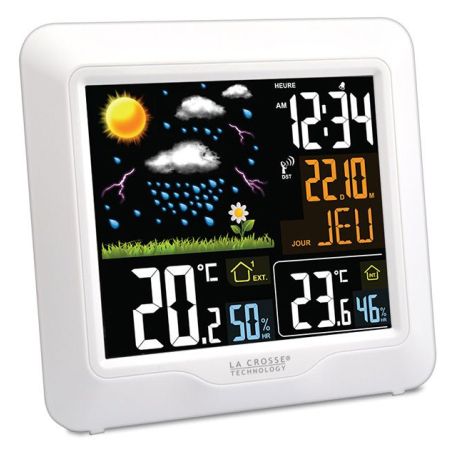 CENTRALE METEO LA CROSSE TECHNOLOGY Station Meteo Radio-pilotee Lc WS6820-WI
