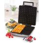 GAUFRIER ET CROQUE MONSIEUR DOMO Gaufre Belge 1600w Gris DO9250W