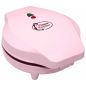 GAUFRIER ET CROQUE MONSIEUR BESTRON Rond 4gaufres Cur 700w Rose ASW217