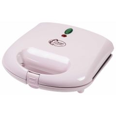 GAUFRIER ET CROQUE MONSIEUR BESTRON 2gaufres 700w Rose ASW401P