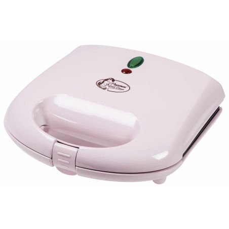 GAUFRIER ET CROQUE MONSIEUR BESTRON 2gaufres 700w Rose ASW401P