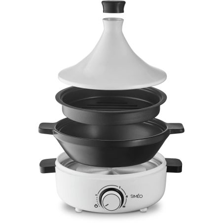 TAJINE ET WOK ELECTRIQUE SIMEO Tajine 1,8l 1000w Thermostat 4 TGC680