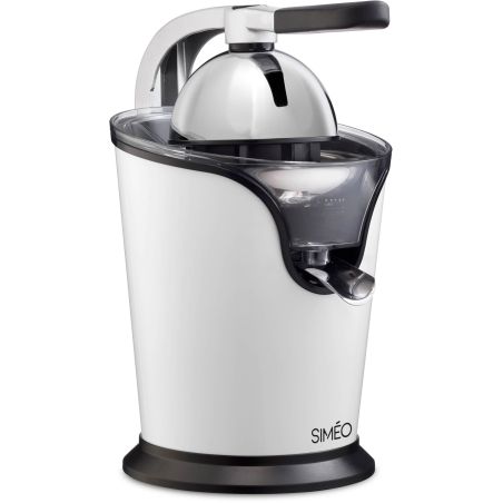 PRESSE-AGRUMES SIMEO 100w 1pt Cone+1gd Cone Inox Br JPA220