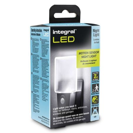LAMPE ET ECLAIRAGE DECORATIF INTEGRAL Veilleuse Crepusculaire Detec ILNLMS-CL-EU