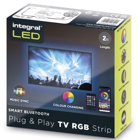 LAMPE ET ECLAIRAGE DECORATIF INTEGRAL Band Led TV Ip20 2m 24ledm Tc ILSTRGBA166B