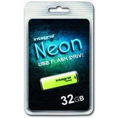 CLE USB INTEGRAL Cle Usb Fluo Jaune 32go NEON JAUNE 32 GB