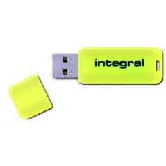 CLE USB INTEGRAL Cle Usb Fluo Jaune 32go NEON JAUNE 32 GB