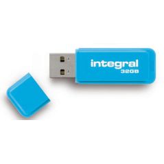 CLE USB INTEGRAL Cle Usb Fluo Bleu 32go NEON BLEU 32 GB