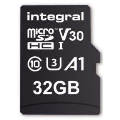 CARTE MICRO SD INTEGRAL MICRO SDHC 32GB UHS1 U1 CL10 V INMSDH32G-100V30