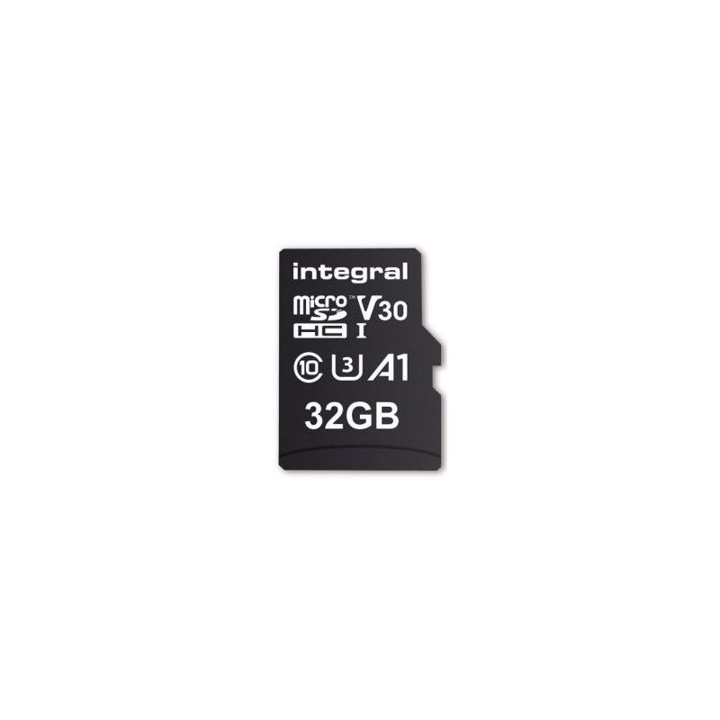 CARTE MICRO SD INTEGRAL MICRO SDHC 32GB UHS1 U1 CL10 V INMSDH32G-100V30 CARTE MICRO SD INTEGRAL MICRO SDHC 32GB UHS1 U1 CL10 V INMSDH32G-100V30