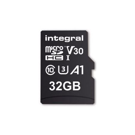 CARTE MICRO SD INTEGRAL MICRO SDHC 32GB UHS1 U1 CL10 V INMSDH32G-100V30