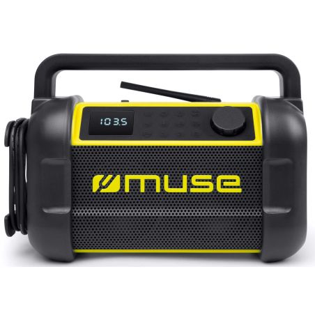 ENCEINTES NOMADES MUSE Radio Chantier Pll Fm Bt Nfc 2 M928BTY