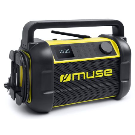 ENCEINTES NOMADES MUSE Radio Chantier Pll Fm Bt Nfc 2 M928BTY