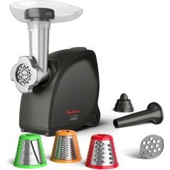 HACHOIR A VIANDE MOULINEX PEM Hv4 Sucessor 2000w 7en1 Noir ME472832