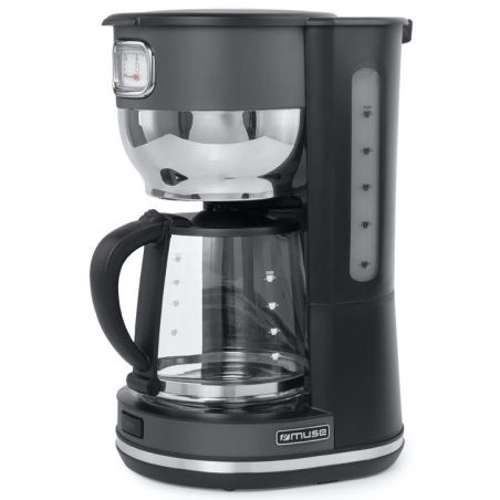 CAFETIERE FILTRE MUSE PEM 10t 1,4l 1000w Arret Auto Noir MS-220DG