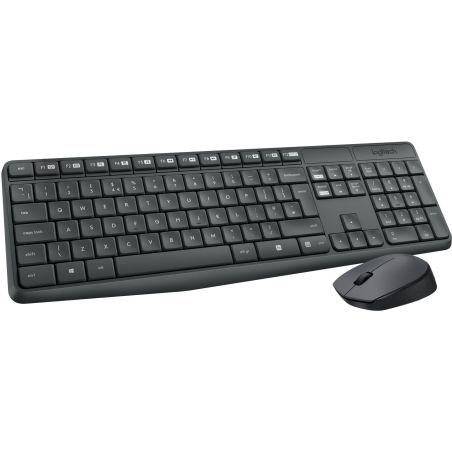 ENS CLAVIER + SOURIS LOGITECH Clavier+souris Wireless MK235 920-007907