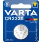 PILE BOUTON VARTA Cr2320 Lithium 3v Blister X1 6320101401