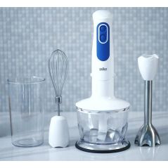 MIXEUR BRAUN DELONGHI Bathachefouet 2vit 700w Inox MQ 3035 SAUCE