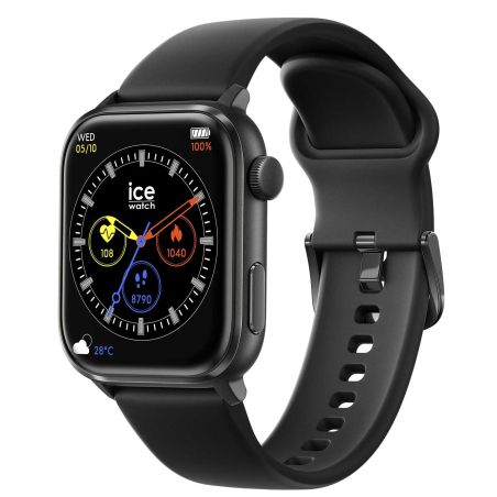 MONTRES CONNECTEES ICE WATCH Ecran 1,96 Amoled Black ICESMART20BLACK
