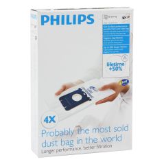 SAC ASPIRATEUR ET FILTRE PHILIPS DOMESTIC APLLIANCES PMOBILO EXP CITY 4sacs S Bags FC 8021/03